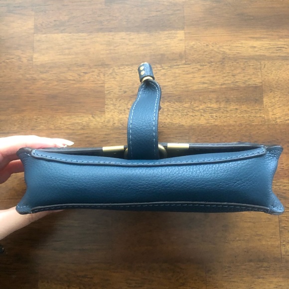 New Chloé Marcie Convertible Belt Bag in Navy Ink! - Picture 11 of 16